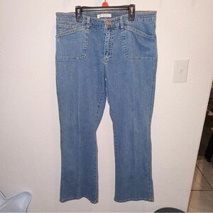 bill blass Women's Blue Boot Cut Jeans